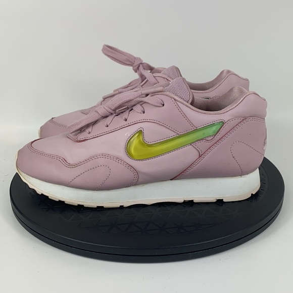 Nike Outburst Pink/Green Athletic Running Shoes Promo Samples Women's Size 7 - Picture 8 of 13
